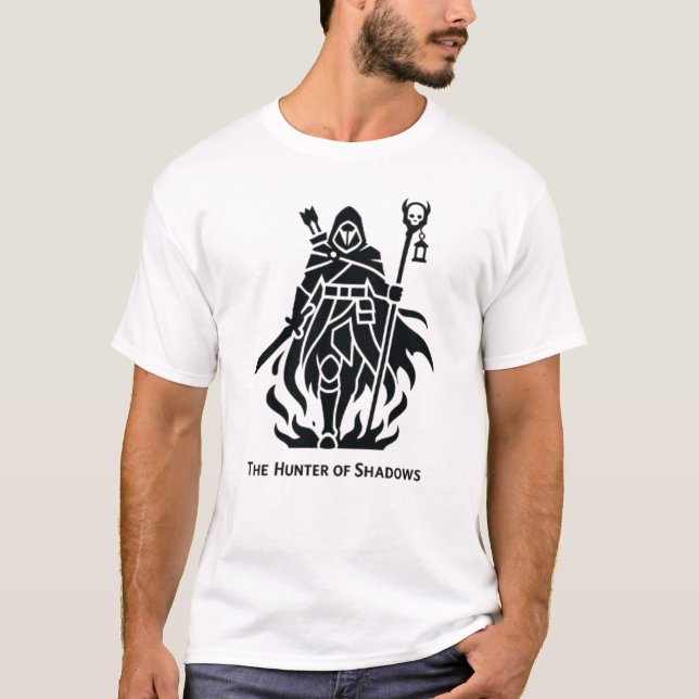 The_Hunter_of_Shadows_The_Silent_Flame2 T-Shirt (Front)