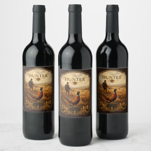 The Hunter Wine Label