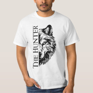 The Hunter Wolf Unisex T-Shirt – Mens