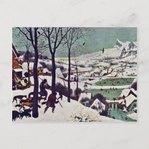 The Hunters In The Snow, By Bruegel D. Ä. Pieter Postcard