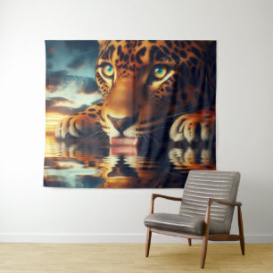 The Hunters Reflection Tapestry
