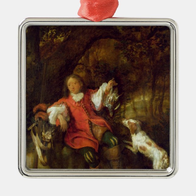 The Huntsman Metal Tree Decoration (Front)