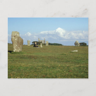 The Hurlers on Bodmin Moor, Cornwall souvenir Postcard