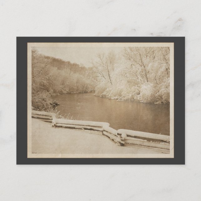 The Huron River Postcard (Front)