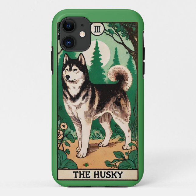 The Husky Tarot Card                               Case-Mate iPhone Case (Back)