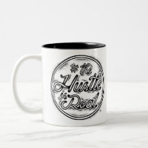 The Hustle is real vintage tattoo style quote