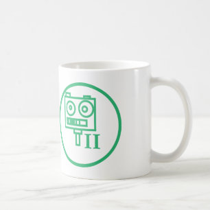 The “I build robots” badge (LEVEL II) Coffee Mug