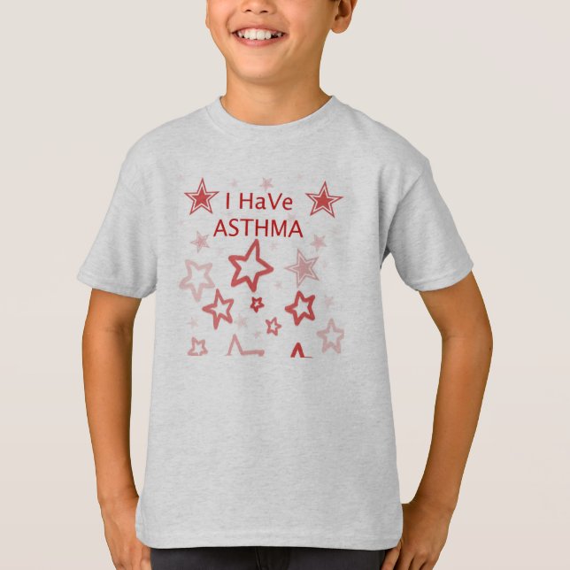 The I Have Asthma Kid's T-Shirt (Front)