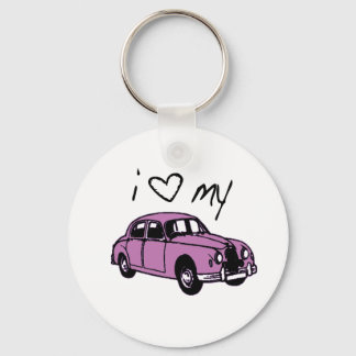 The 'I Love my Car' key-ring! Key Ring