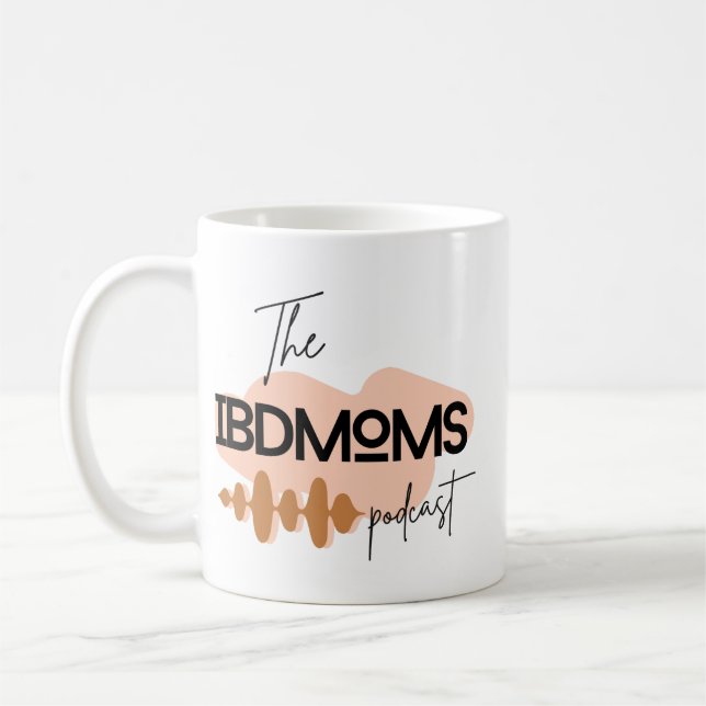 The IBDMoms Podcast Coffee Mug (Left)