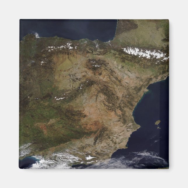 The Iberian Peninsula Magnet (Front)