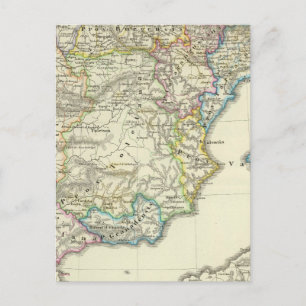 The Iberian peninsula to their church Postcard