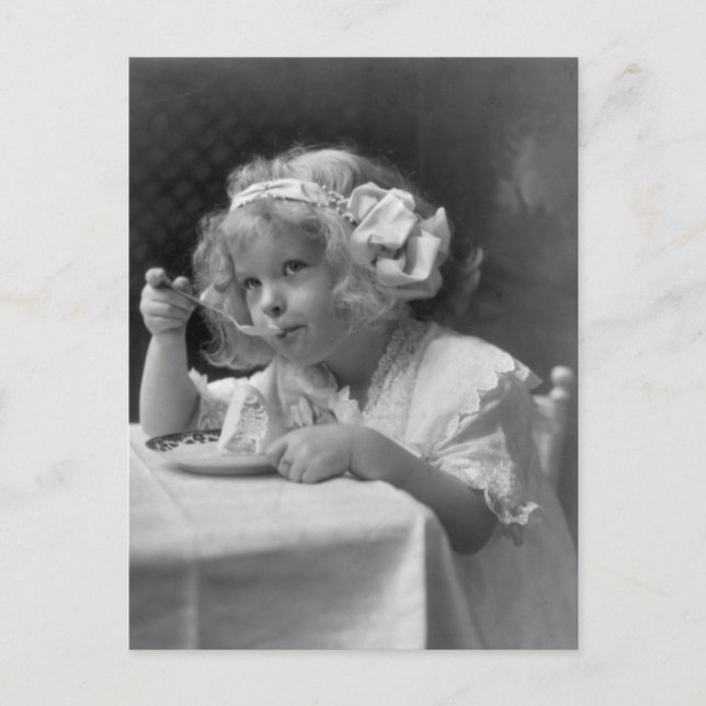 The Ice Cream Girl Postcard (Front)