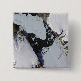 The ice island 15 cm square badge