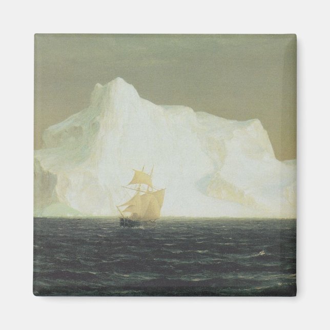 The Iceberg (by Frederic Edwin Church) Magnet (Front)
