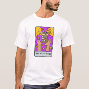 The Iced Coffee Tarot Card Reading Witch Aesthetic T-Shirt
