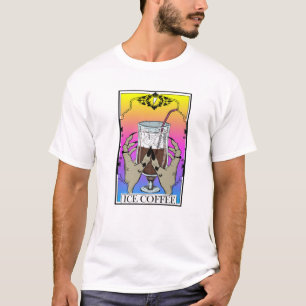 The Iced Coffee Tarot Card Reading Witch Aesthetic T-Shirt
