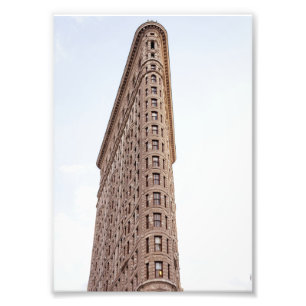 the iconic flatiron building photo print