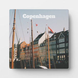 The iconic Nyhavn, Copenhagen, Denmark Plaque