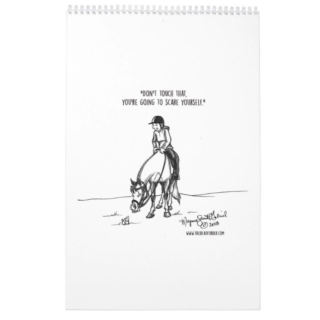 The Idea of Order 2020 Calendar - US Version (Back)