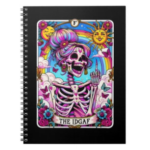 The IDGAF Tarot Card Notebook Collection