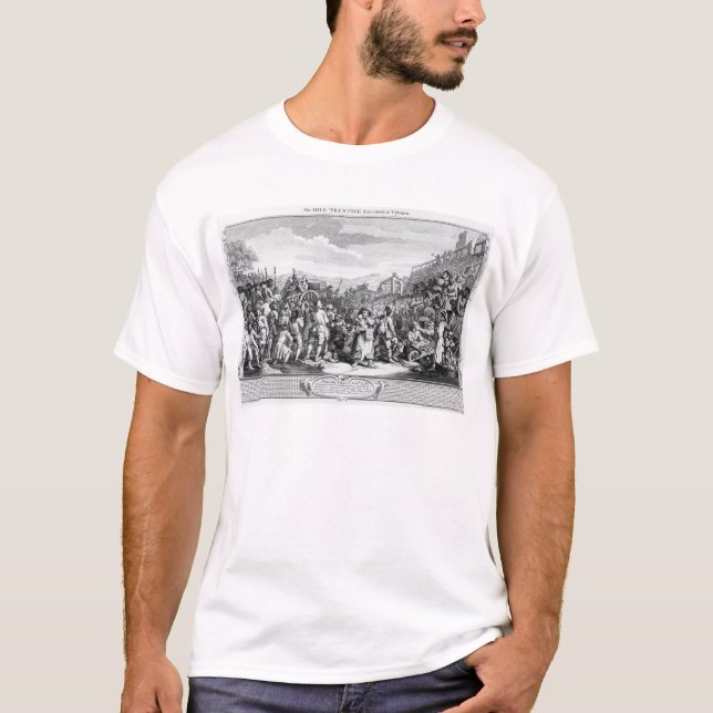 The Idle 'Prentice Executed at Tyburn T-Shirt (Front)