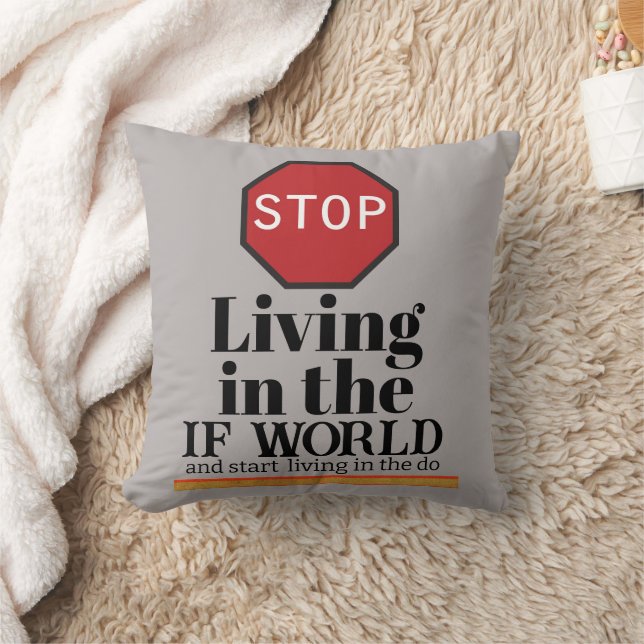 The IF World Throw Pillow (Blanket)