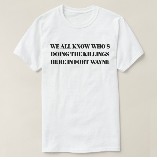 The Ignorant People T-Shirt (Design Front)
