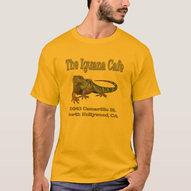 the iguana cafe T-Shirt (Front)