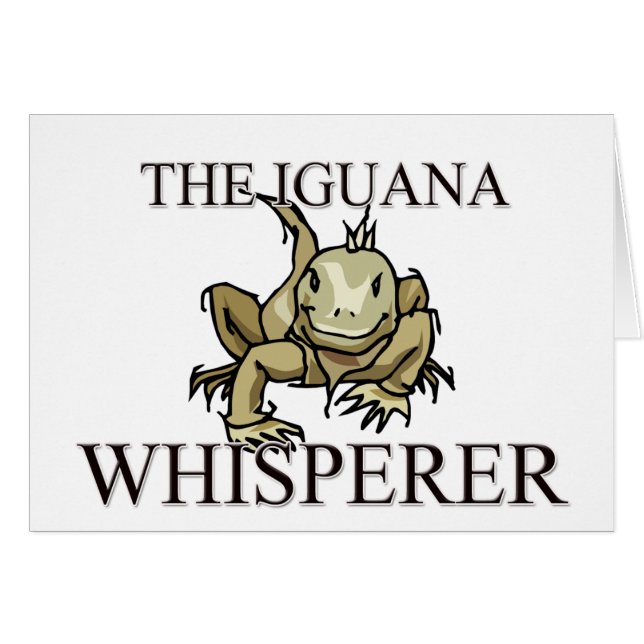 The Iguana Whisperer (Front Horizontal)