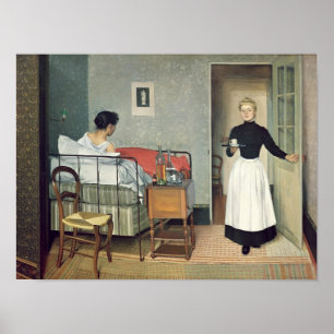 The Ill Child 1892 Poster