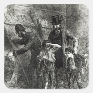 The Illustrated London News' Square Sticker