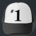 The "I'm #1" Hat<br><div class="desc">Make a statment with this hat,  and let everyone else know that your "#1",  with this stylish truckers cap</div>
