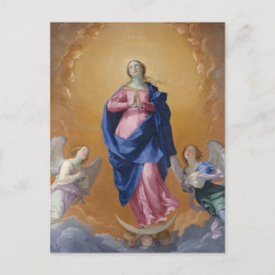 The Immaculate Conception by Guido Reni Postcard