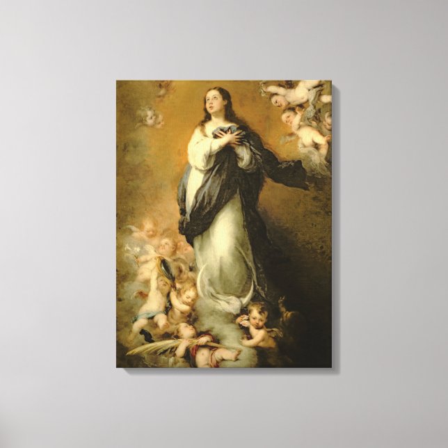 The Immaculate Conception Canvas Print (Front)