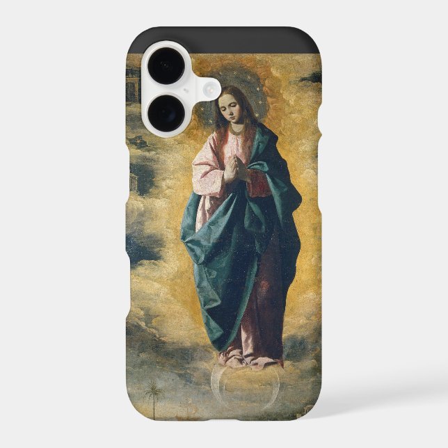 The Immaculate Conception Celestial Radiance Art iPhone Case (Back)