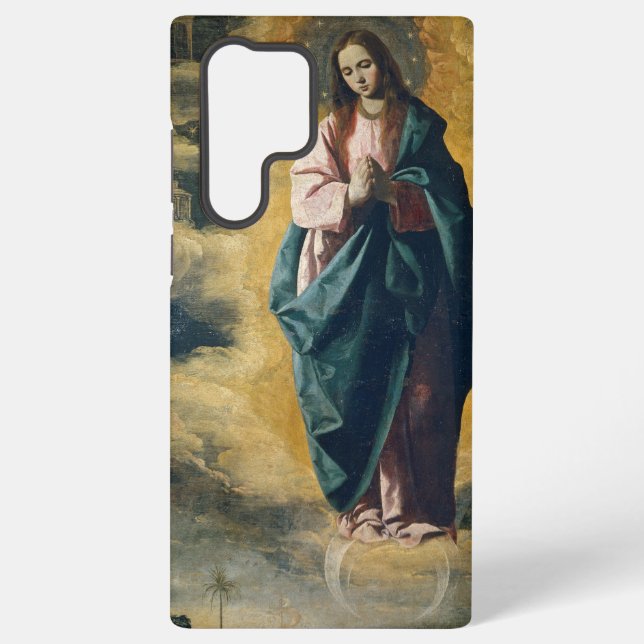 The Immaculate Conception Celestial Radiance Art Samsung Galaxy S22 Ultra Case (Back)