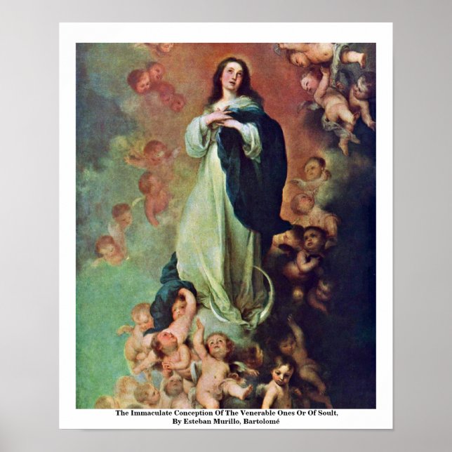 The Immaculate Conception Of The Venerable Ones Poster (Front)