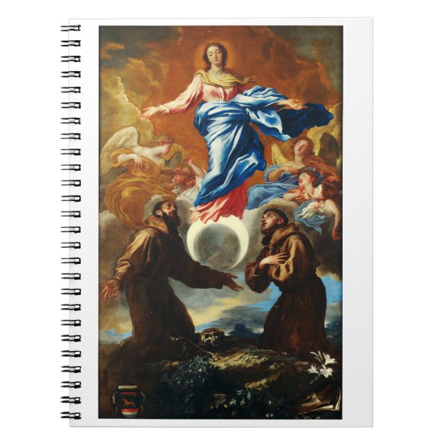 The Immaculate Conception of Virgin Mary Notebook (Front)