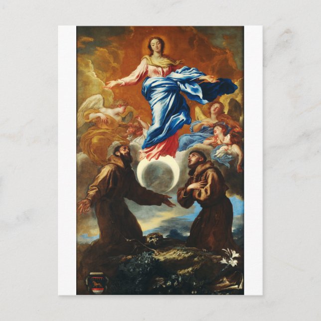 The Immaculate Conception of Virgin Mary Postcard (Front)