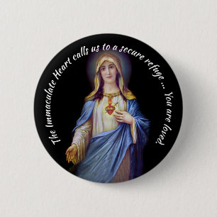 The Immaculate Heart of Mary Button