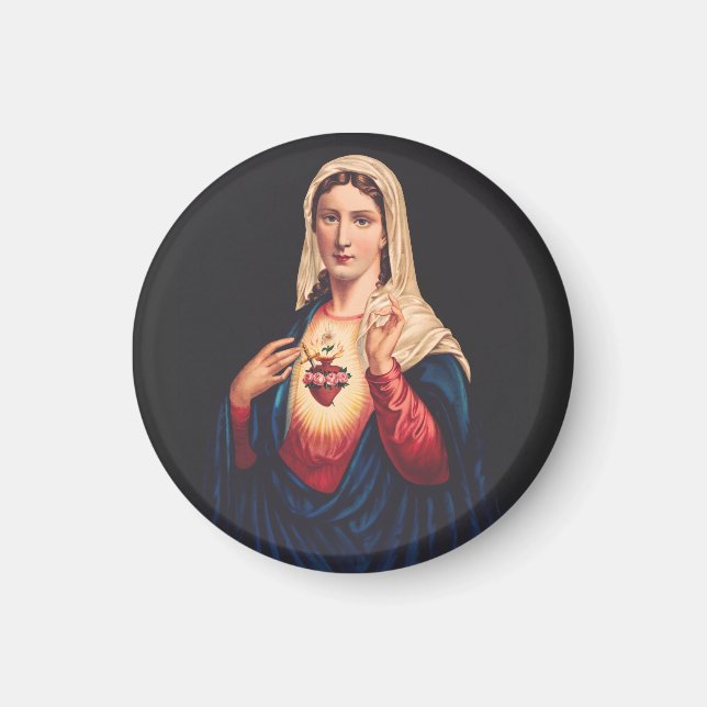 The Immaculate Heart of Mary Magnet (Front)