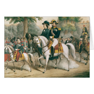 The Imperial Family on Horseback
