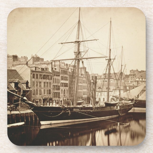 The Imperial Yacht 'La Reine Hortense' at Le Havre Coaster (Front)