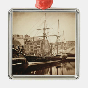 The Imperial Yacht 'La Reine Hortense' at Le Havre Metal Tree Decoration