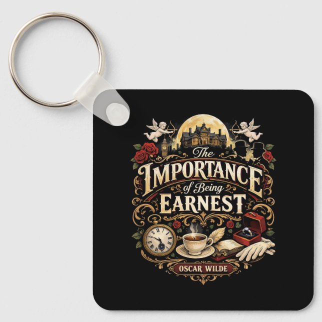 The Importance of Being Earnest Key Ring (Front)