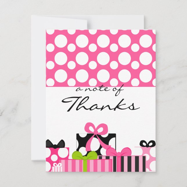 The Impossible Wedding Stack thank you note No.5 Note Card (Front)