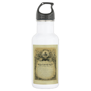 The Inaugural Address of President Abraham Lincoln 532 Ml Water Bottle