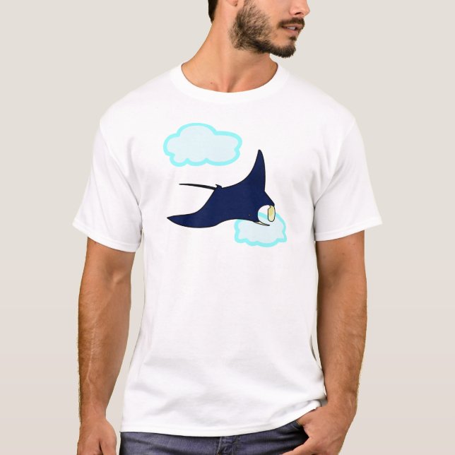 The Incredible Flying Manta Ray T-Shirt (Front)