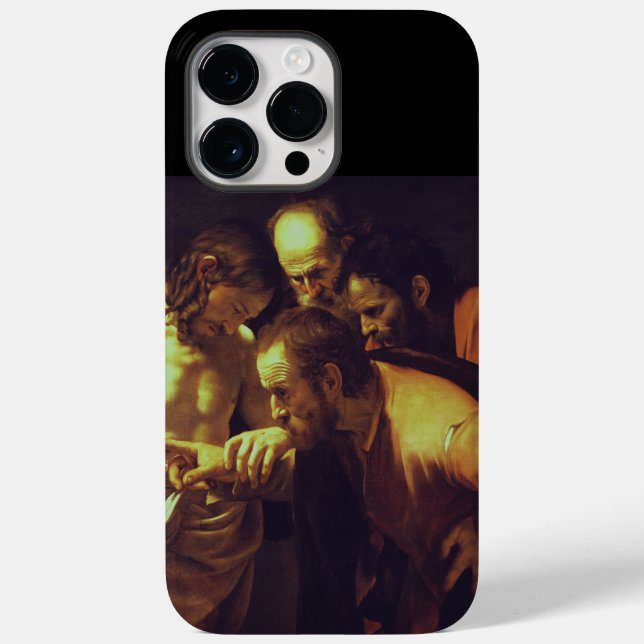 The Incredulity of Saint Thomas by Caravaggio Case-Mate iPhone Case (Back)